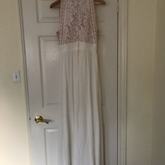 Lulus White Lace Maxi Dress - Picture 4 of 5